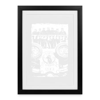 MZ TROPHÉE - Affiche encadrée (27 × 37 cm) - noir - Devant