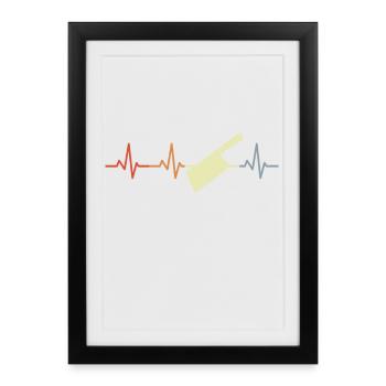 Cleaver palpitations - Framed poster (27 × 37 cm) - black - Front