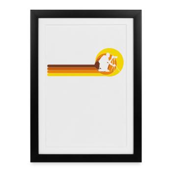 Photography Camera Wildlife Photographers Nature Photographer - Framed poster (27 × 37 cm) - black - Front