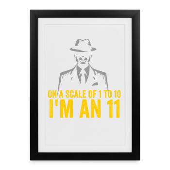 Je suis un détective 11 – Noir - Affiche encadrée (27 × 37 cm) - noir - Devant