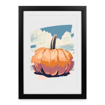 Pumpkin - Framed poster (27 × 37 cm) - black - Front