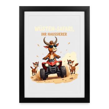 Deserts - Taurus - Framed poster (27 × 37 cm) - black - Front