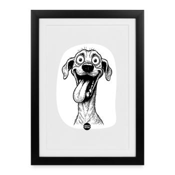 Certified Goofy Mode - Framed poster (27 × 37 cm) - black - Front