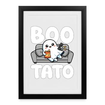 BOO-TATO - GHOST HALLOWEEN - Framed poster (27 × 37 cm) - black - Front