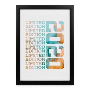 LIMITED EDITION 2020 6 YEARS 6TH BIRTHDAY - Framed poster (27 × 37 cm) - black - Front