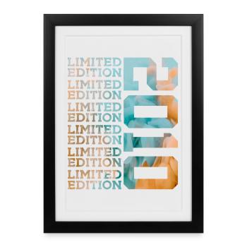 LIMITED EDITION 2010 16 YEARS 16TH BIRTHDAY - Framed poster (27 × 37 cm) - black - Front