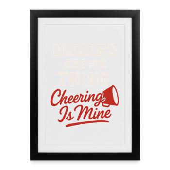 Garçon Maman Baseball Proter Fils Homerun Équipe de voyage - Affiche encadrée (27 × 37 cm) - noir - Devant