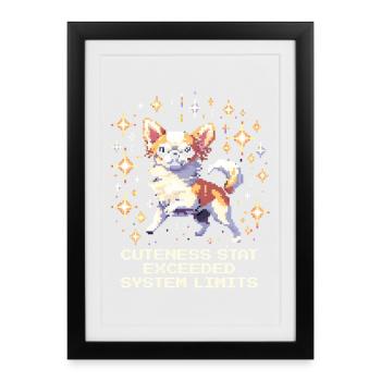 Cuteness value across system boundaries | Chihuahua - Framed poster (27 × 37 cm) - black - Front