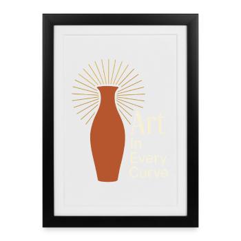 Töpferscheiben-süchtiger Tonkünstler Keramiken - Affiche encadrée (27 × 37 cm) - noir - Devant