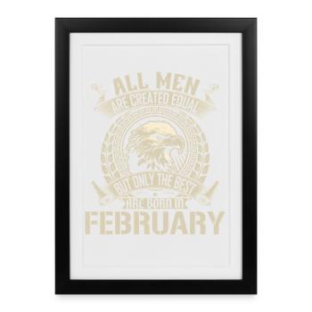 February Eagle Unity Statement - Framed poster (27 × 37 cm) - black - Front