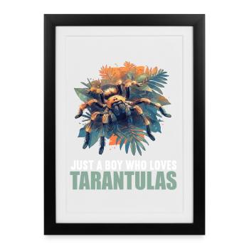 Tarantulas Tarantula - Framed poster (27 × 37 cm) - black - Front