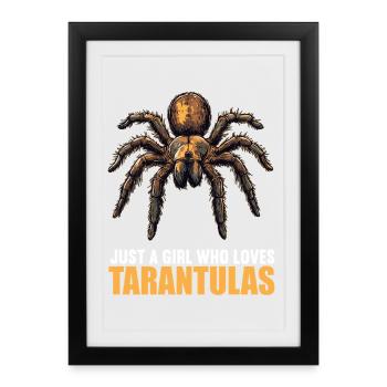 Tarantulas Tarantula - Framed poster (27 × 37 cm) - black - Front