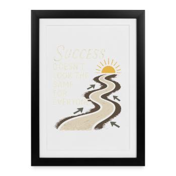 Staff for Alternative Education Teacher Second - Framed poster (27 × 37 cm) - black - Front