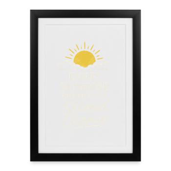 Staff for Alternative Education Teacher Second - Framed poster (27 × 37 cm) - black - Front