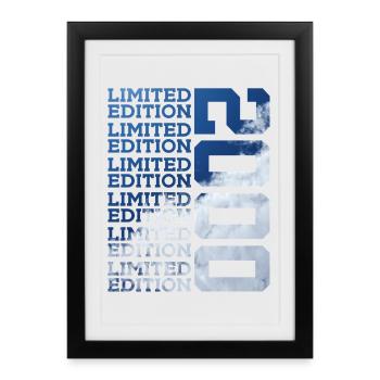 26 YEARS LIMITED EDITION 2000 26TH BIRTHDAY - Framed poster (27 × 37 cm) - black - Front