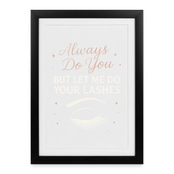 Life is better with a bird - Framed poster (27 × 37 cm) - black - Front