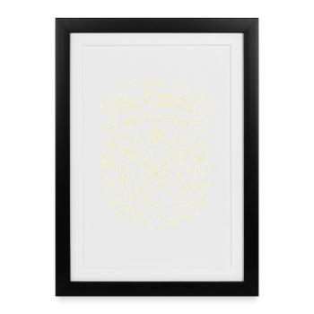 May the traditional costume be with you - Marquee & Fun - Framed poster (27 × 37 cm) - black - Front