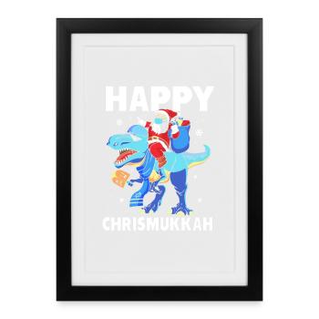 Hanukah Hanukkah Hanukkah Christmas - Framed poster (27 × 37 cm) - black - Front