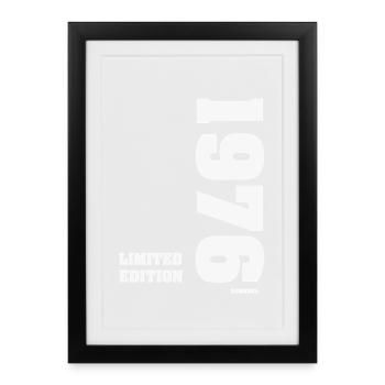 Limited Edition: Limited Edition 1976 - Framed poster (27 × 37 cm) - black - Front