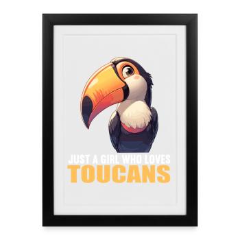 Toucans Toucan - Framed poster (27 × 37 cm) - black - Front