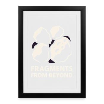 Meteoritskollektor Gefallen Stern Kosmisches - Gerahmtes Poster (27 × 37 cm) - Schwarz - Vorne