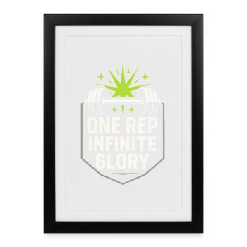 Drôle de développé couché Meme Spot Me Bro Powerlifting - Affiche encadrée (27 × 37 cm) - noir - Devant