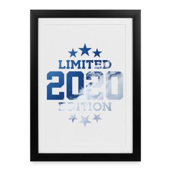 ÉDITION LIMITÉE 6E ANNIVERSAIRE 2020 - Affiche encadrée (27 × 37 cm) - noir - Devant