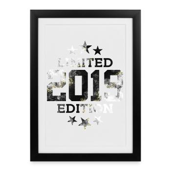 ÉDITION LIMITÉE 7E ANNIVERSAIRE 2019 - Affiche encadrée (27 × 37 cm) - noir - Devant