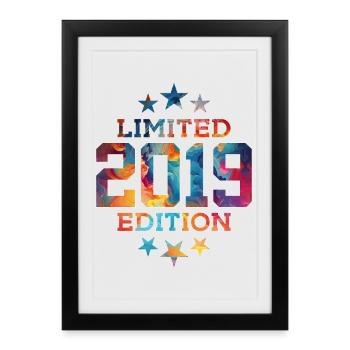 ÉDITION LIMITÉE 7E ANNIVERSAIRE 2019 - Affiche encadrée (27 × 37 cm) - noir - Devant
