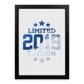 ÉDITION LIMITÉE 7E ANNIVERSAIRE 2019 - Affiche encadrée (27 × 37 cm) - noir - Devant