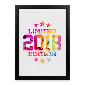 LIMITED EDITION 2018 8TH BIRTHDAY - Framed poster (27 × 37 cm) - black - Front