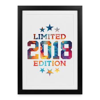 LIMITED EDITION 2018 8TH BIRTHDAY - Framed poster (27 × 37 cm) - black - Front
