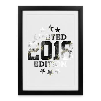 LIMITED EDITION 2018 8TH BIRTHDAY - Framed poster (27 × 37 cm) - black - Front
