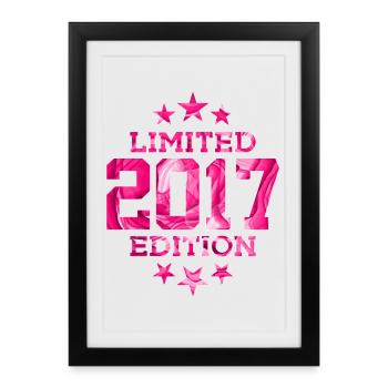 LIMITED EDITION 2017 9TH BIRTHDAY - Framed poster (27 × 37 cm) - black - Front