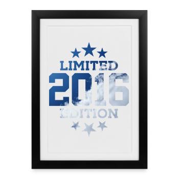 ÉDITION LIMITÉE 2016 10E ANNIVERSAIRE - Affiche encadrée (27 × 37 cm) - noir - Devant