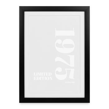 Limited_Edition_1975 - Affiche encadrée (27 × 37 cm) - noir - Devant
