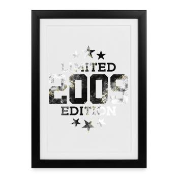 ÉDITION LIMITÉE 2009 17E ANNIVERSAIRE - Affiche encadrée (27 × 37 cm) - noir - Devant