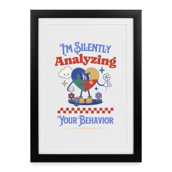 Love, Acceptance, Autism Power - Framed poster (27 × 37 cm) - black - Front