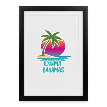 Cadeau de bande dessinée Exuma - Affiche encadrée (27 × 37 cm) - noir - Devant