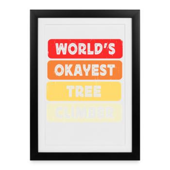 Arborist Woodworker Woodworker Gift - Framed poster (27 × 37 cm) - black - Front