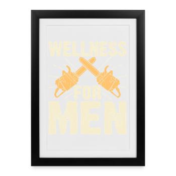Arborist Woodworker Woodworker Gift - Framed poster (27 × 37 cm) - black - Front