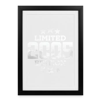 ÉDITION LIMITÉE 21E ANNIVERSAIRE 2005 - Affiche encadrée (27 × 37 cm) - noir - Devant