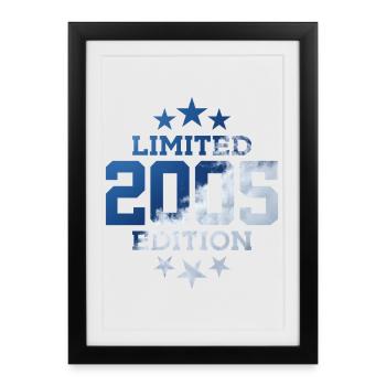 ÉDITION LIMITÉE 21E ANNIVERSAIRE 2005 - Affiche encadrée (27 × 37 cm) - noir - Devant
