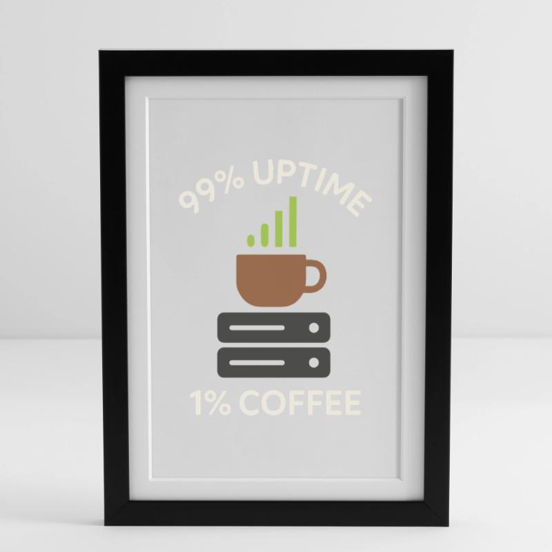 Network Infrastructure Rack and Stack Engineer Framed poster (27 × 37 cm)