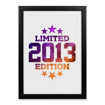 LIMITED EDITION 2013 13TH BIRTHDAY - Framed poster (27 × 37 cm) - black - Front