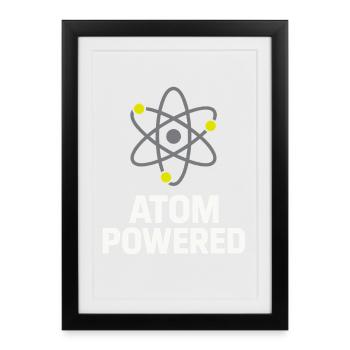 Proud - Framed poster (27 × 37 cm) - black - Front