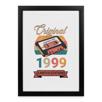 Original 1999 Limited Edition Birthday Gift - Framed poster (27 × 37 cm) - black - Front