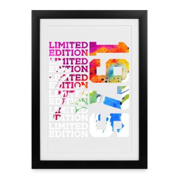 LIMITED EDITION 1975 51 YEARS 51ST BIRTHDAY - Framed poster (27 × 37 cm) - black - Front