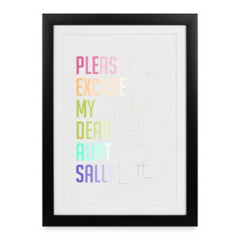 Math Math Teacher Saying Math Teacher Funny - Framed poster (27 × 37 cm) - black - Front