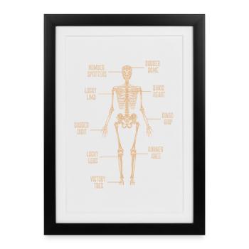 Bingo Game Features Bingo - Framed poster (27 × 37 cm) - black - Front